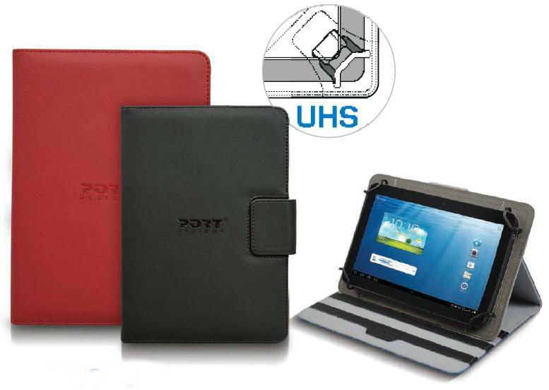 Port Designs Funda Para Tablet Universal 25,6 Cm (10.1") Tipo Libro Negro