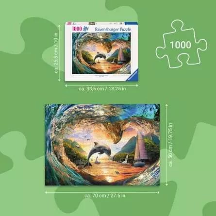 Ravensburger Puzzle Sprung In Den Sonnenuntergang (1000 Teile) 12001711