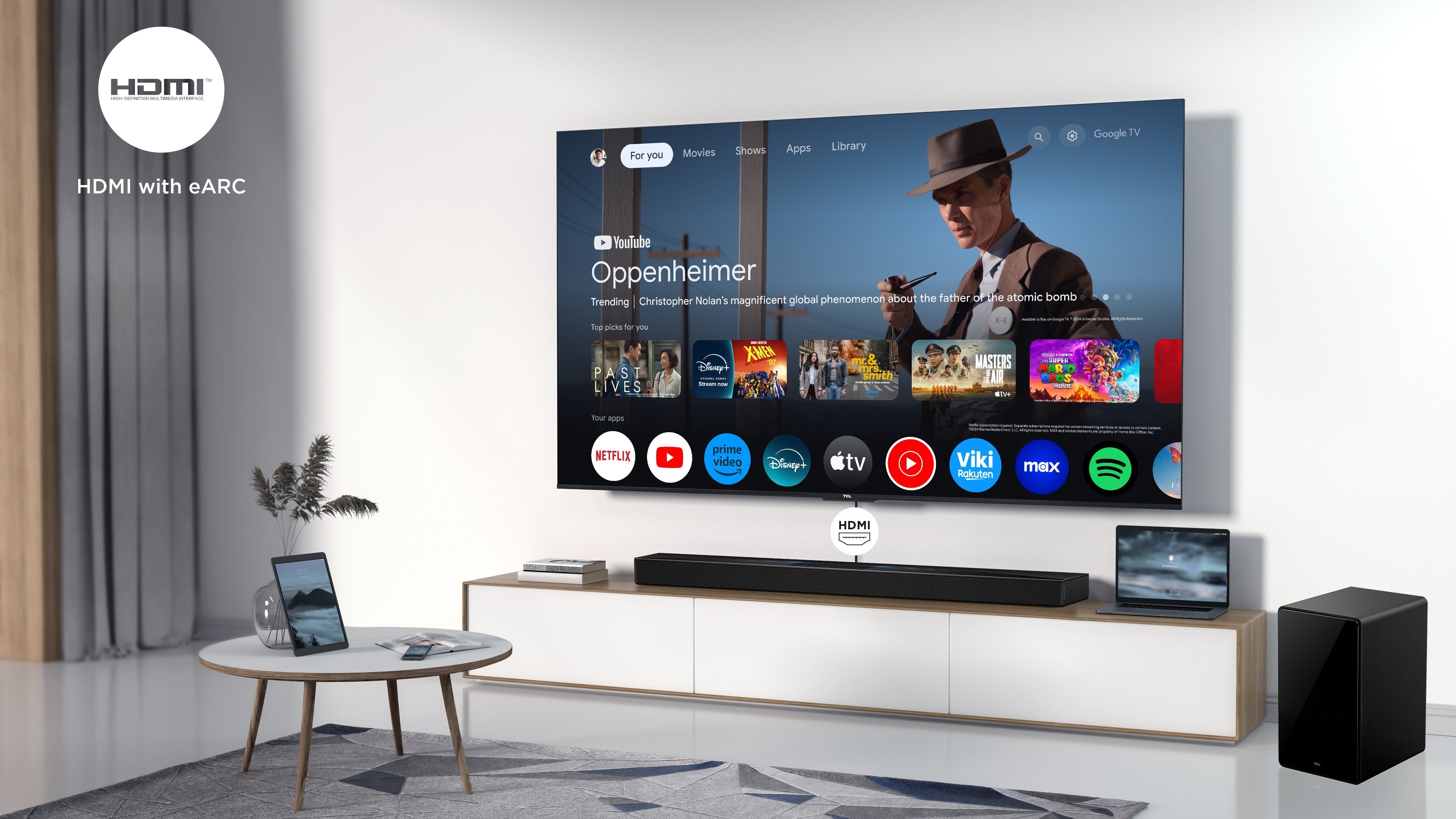 EAN 8720568106052 - TCL Q Q85H Titanio 7.1.4 canales 510 W imagen 5