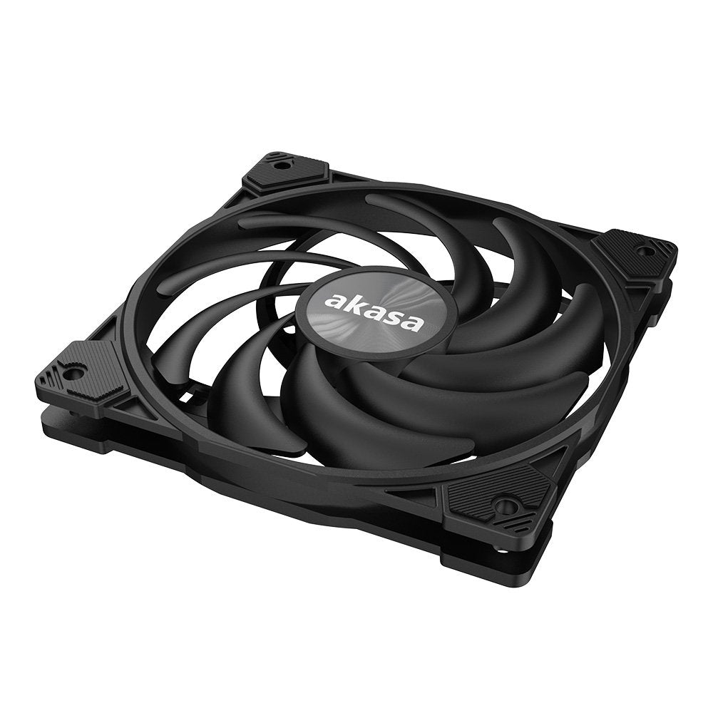 Ventilador Pc Akasa Alucia Xs Slim 120 Mm - Negro