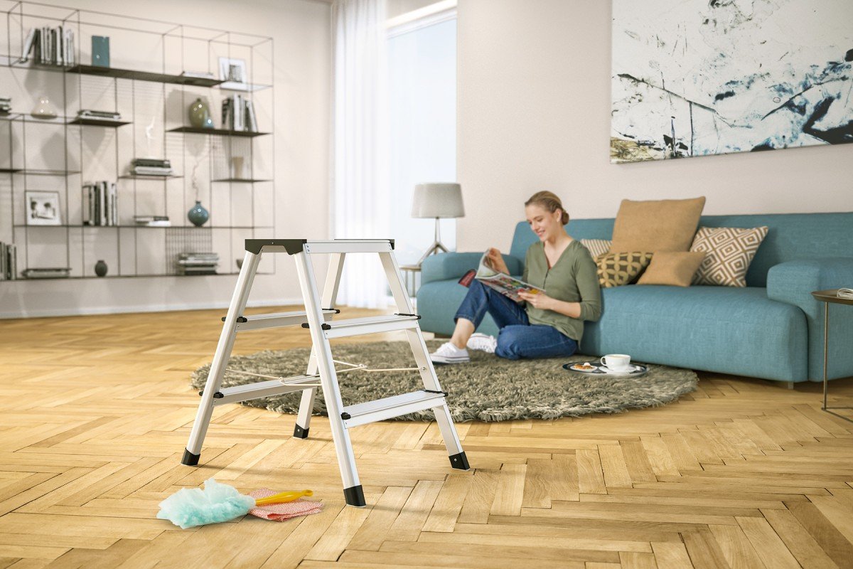 Hailo D60 Standardline 2 X 2 Step Ladder