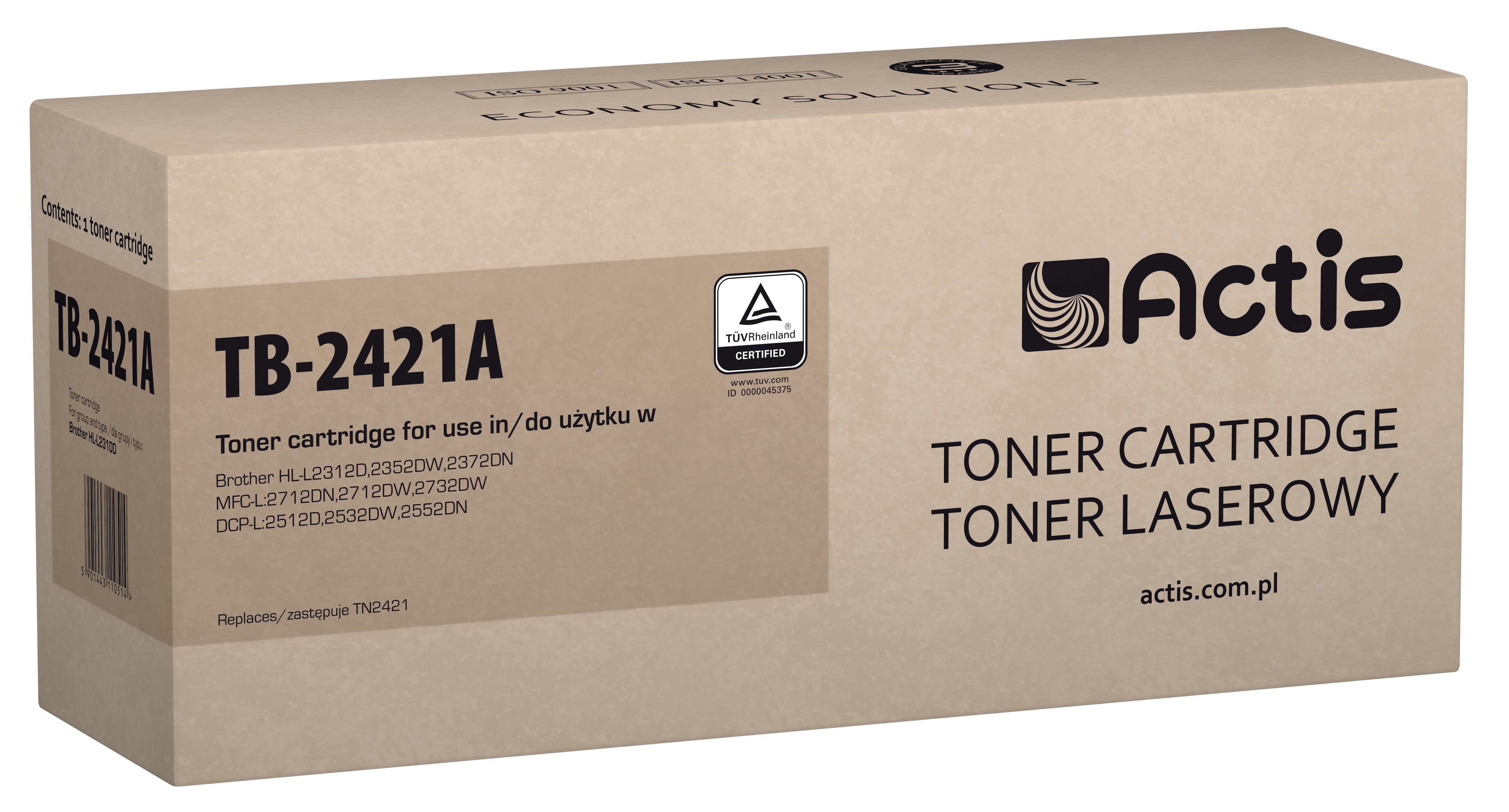 EAN 5901443110514 - Actis TB-2421A cartucho de tóner 1 pieza(s) Compatible imagen 1