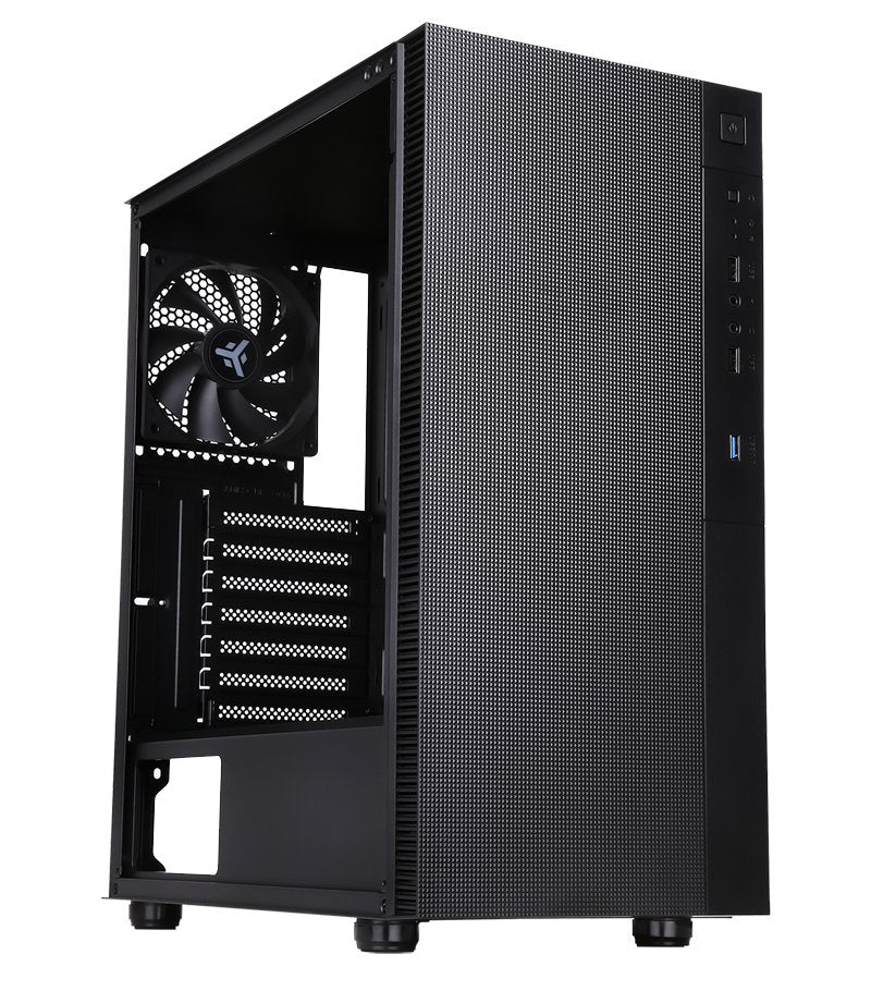 Caja Pc Itek Sylent 03 Midi Tower Negro