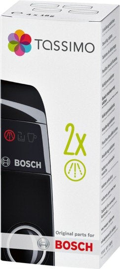 Bosch Home Tcz6004 Cafeteras, Pastillas De Descalcificación Cafeteras, Tablet, 4 Pieza(S)