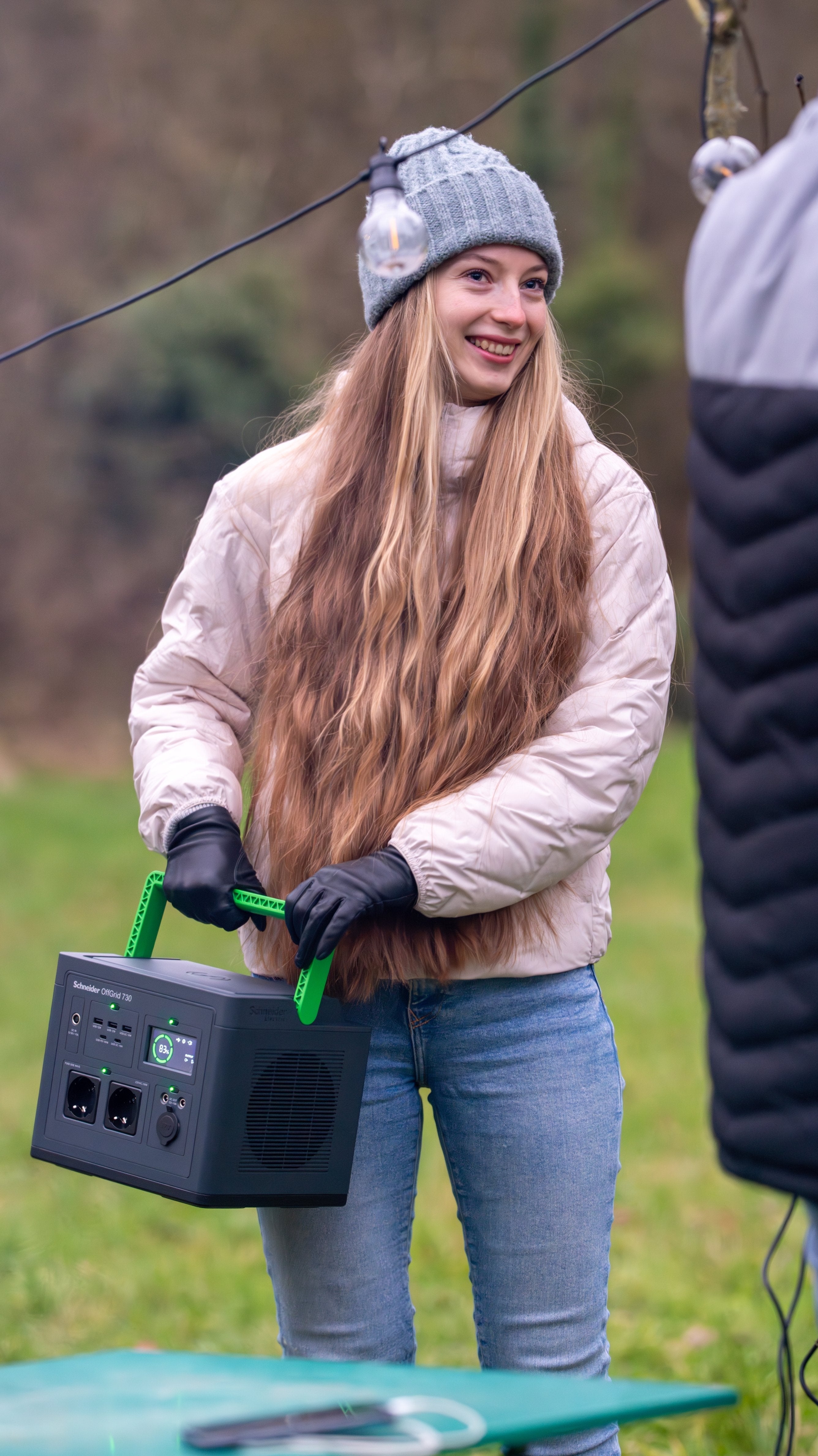 Stacja Zasilania Pps500-Gr Schneider Offgrid Portable Power Station 500, 517wh Lithium-Ion, 2 Schuko, Sinewave