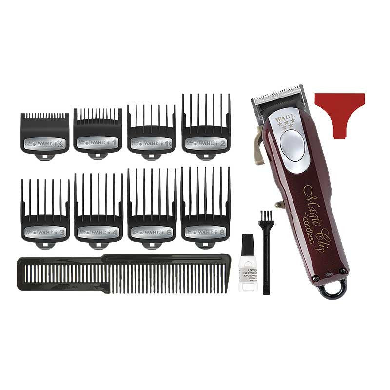 EAN 5996415034493 - Wahl Cordless Magic Clip Borgoña Ión de litio imagen 2