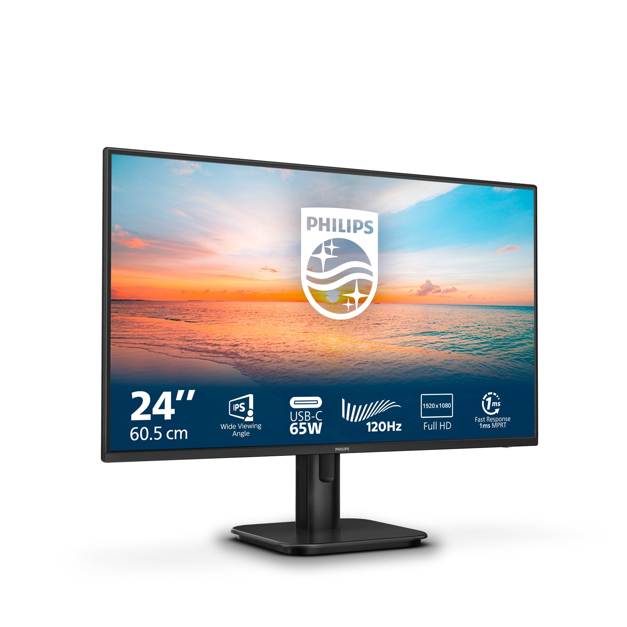 EAN 8712581803513 - Philips 1000 series 24E1N1300A/00 pantalla para PC 60,5 cm (23.8") 1920 x 1080 Pixeles Full HD LCD Negro imagen 2