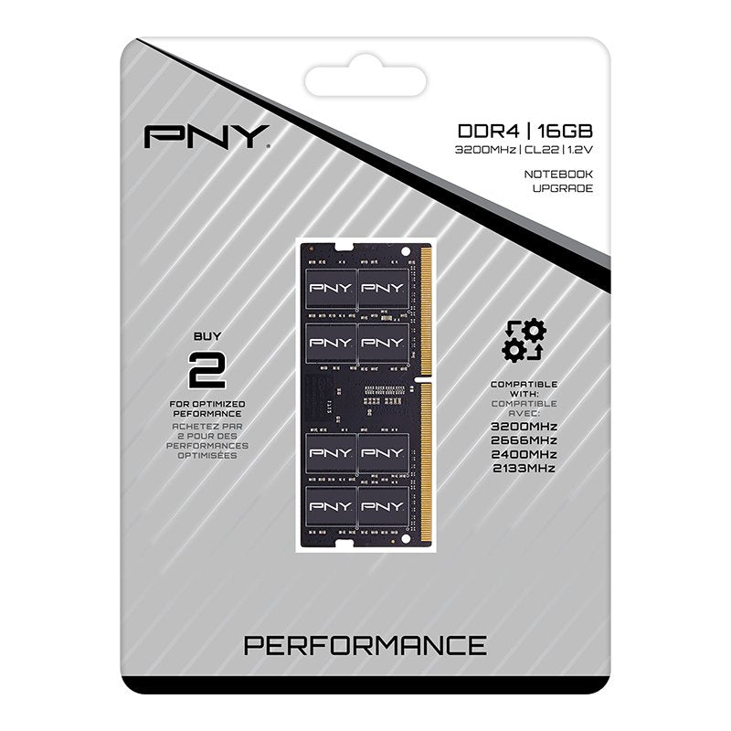 EAN 751492658940 - PNY Performance módulo de memoria 16 GB 1 x 16 GB DDR4 260-pin SO-DIMM imagen 2
