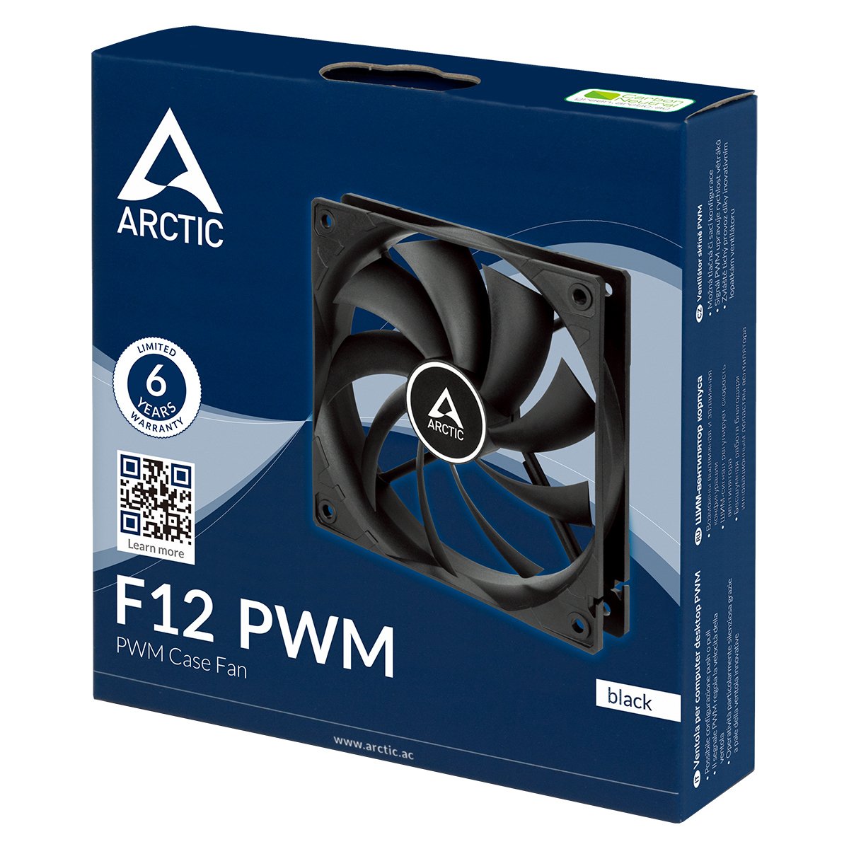 EAN 4895265000454 - ARCTIC Freezer F12 PWM Carcasa del ordenador Ventilador 12 cm Negro 5 pieza(s) imagen 4
