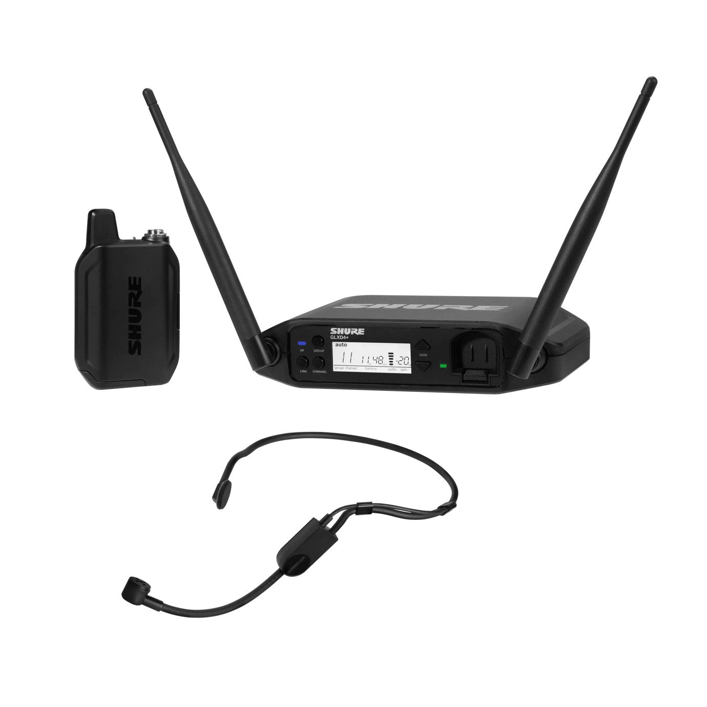 Shure Glxd14+E/Pga31-Z4 - Cyfrowy System Inalámbrico Dual Band Z Nadajnikiem Bodypack I Mikrofonem Naglownym