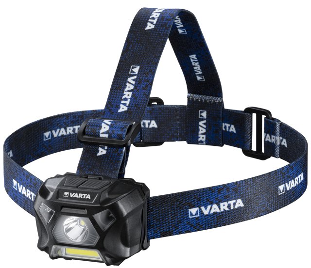Varta Linterna Frontal Flex Sensor De Movimiento Mano H20 Faro