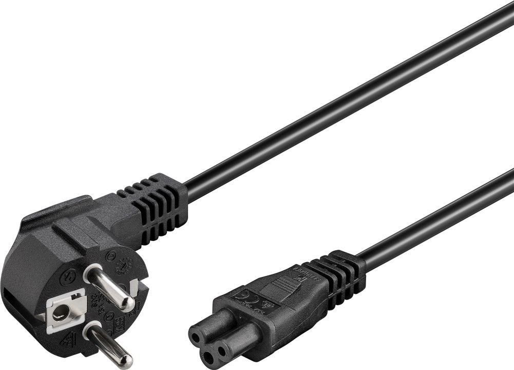 Stromkabel Für Notebook-Netzteile Schutzkontaktst.->Iec 320-C5, 3,0m