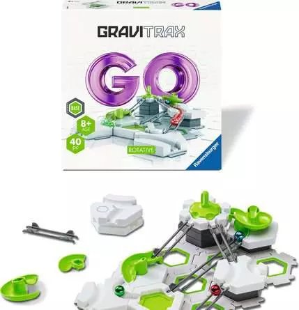 Ravensburger Gravitrax Go Rotativo, Tren 23703