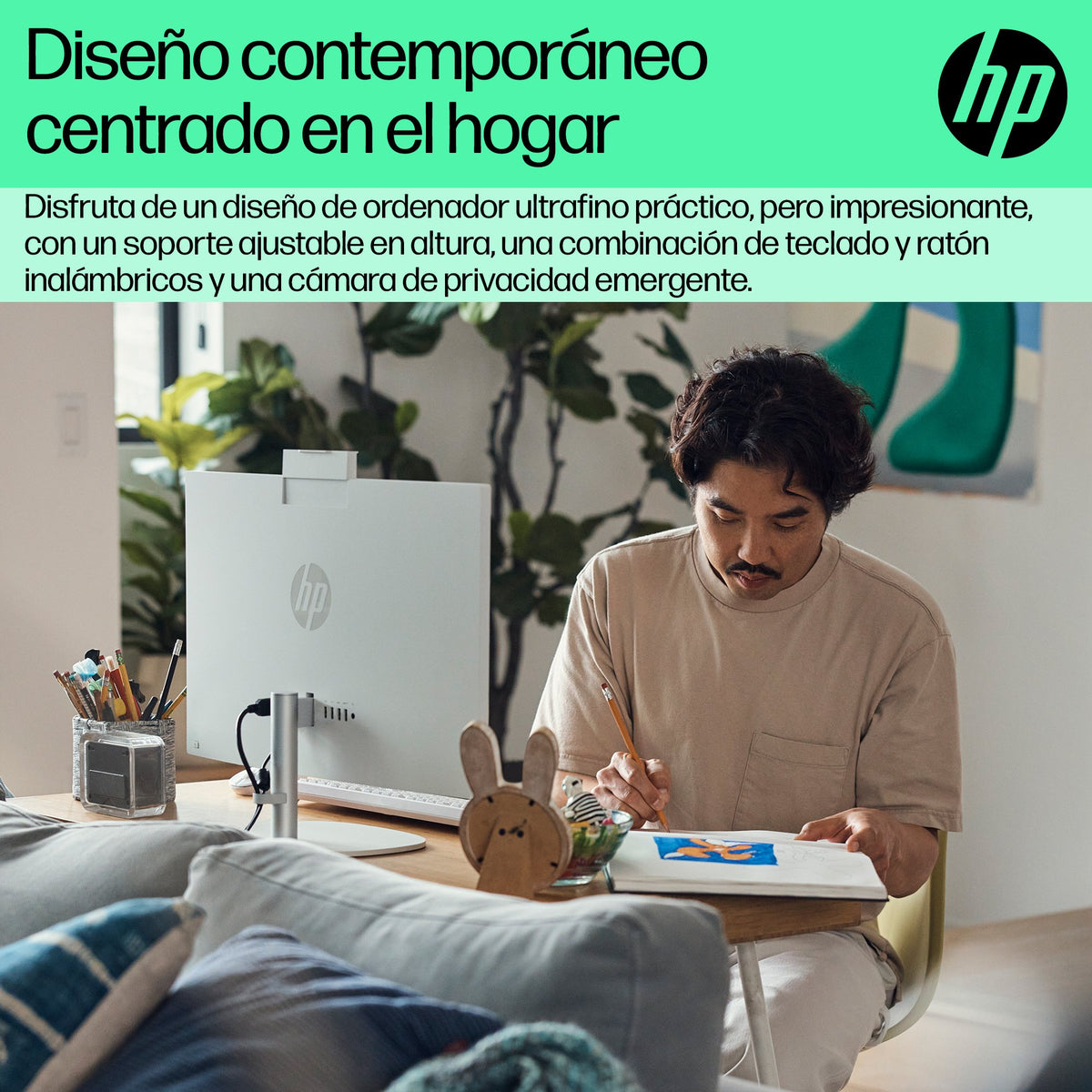 EAN 0198828902078 - HP 24-cr0075ns Intel® Core™ i3 i3-1315U 60,5 cm (23.8") 1920 x 1080 Pixeles PC todo en uno 8 GB DDR4-SDRA imagen 9