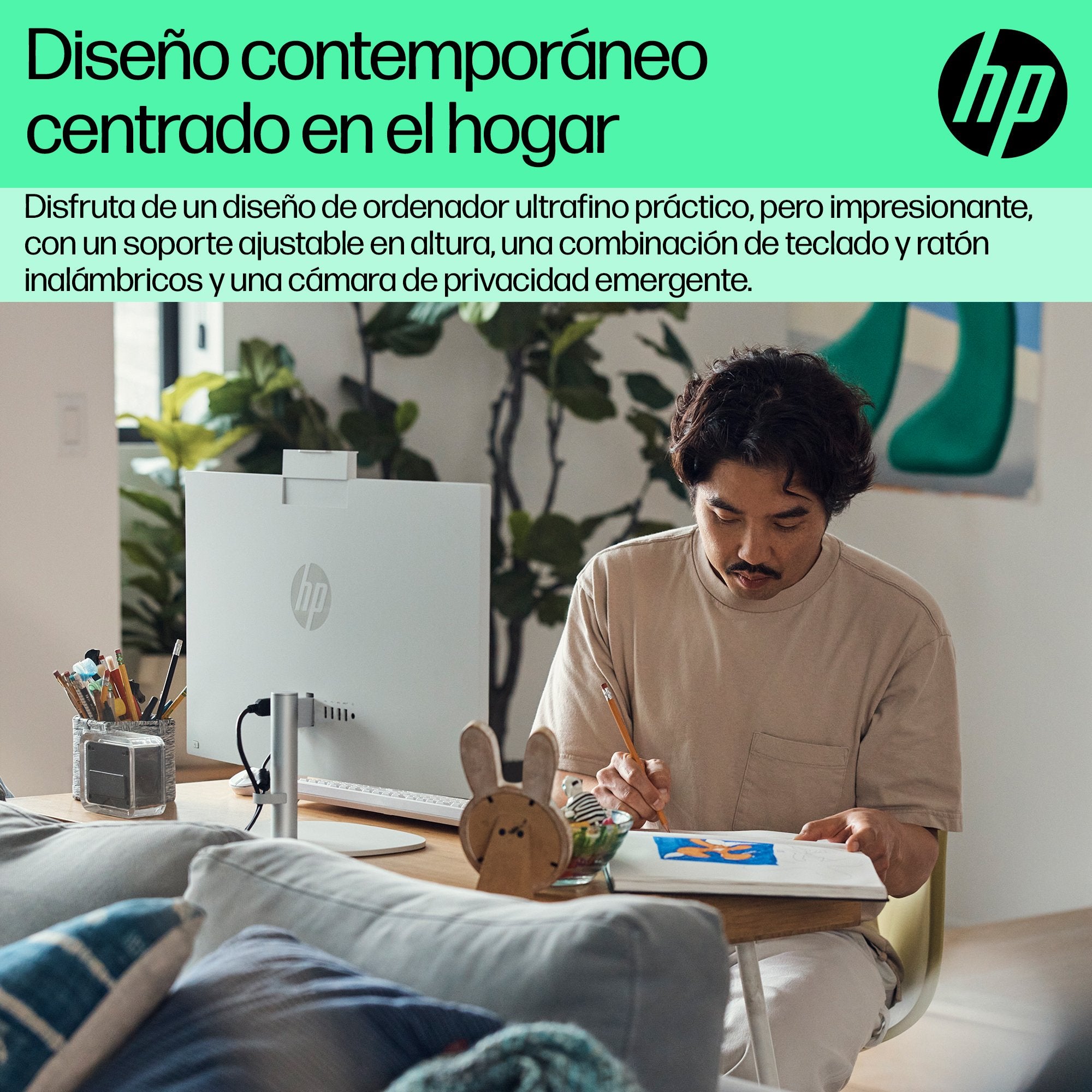EAN 0198990423708 - HP 24-cr0120ns Intel® Core™ i5 i5-1335U 60,5 cm (23.8") 1920 x 1080 Pixeles PC todo en uno 16 GB DDR4-SDR imagen 10