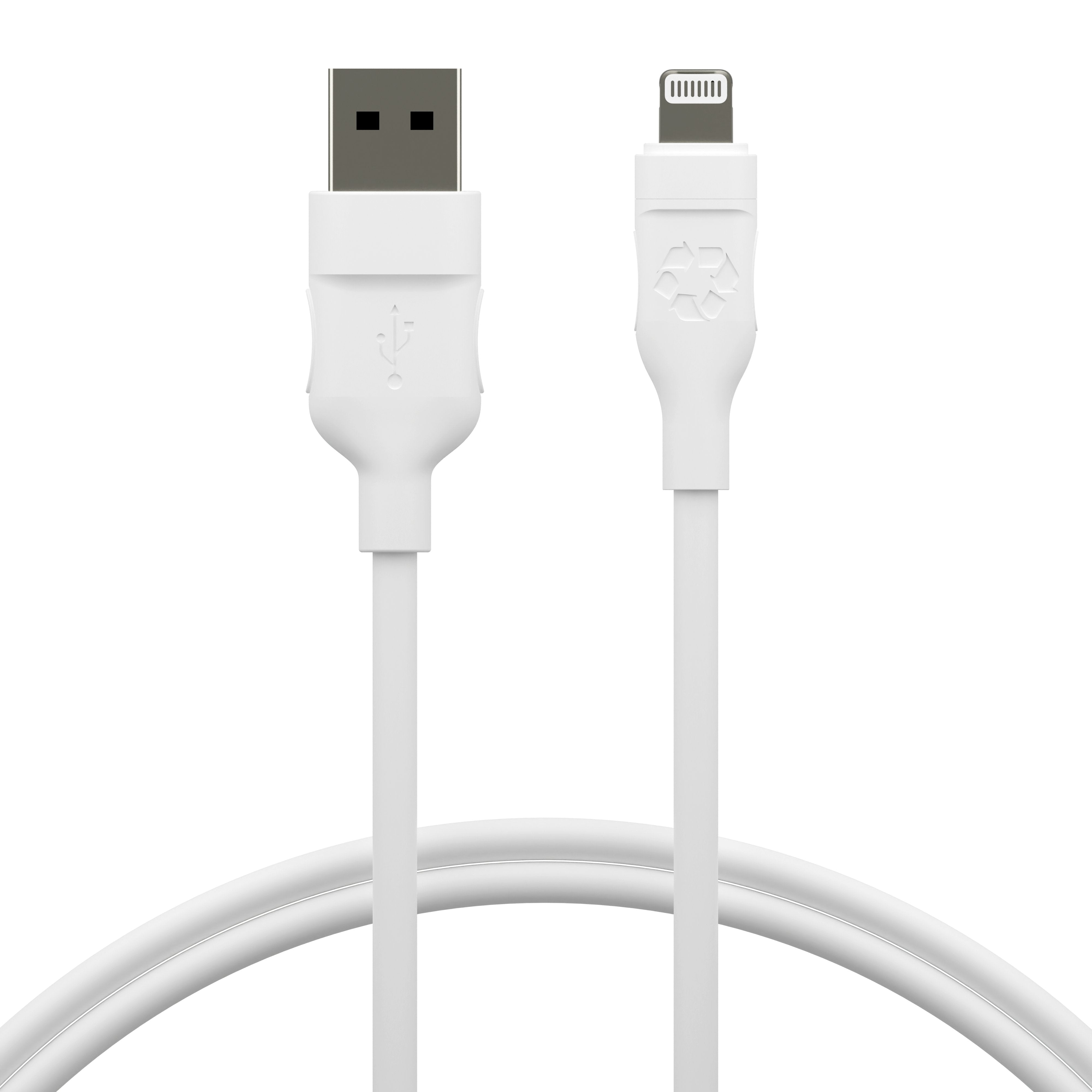 Dbramante1928 Re-Charge Cable Lightning Usb Macho A Lightning Macho 1.2 M 100 % Plástico Reciclado