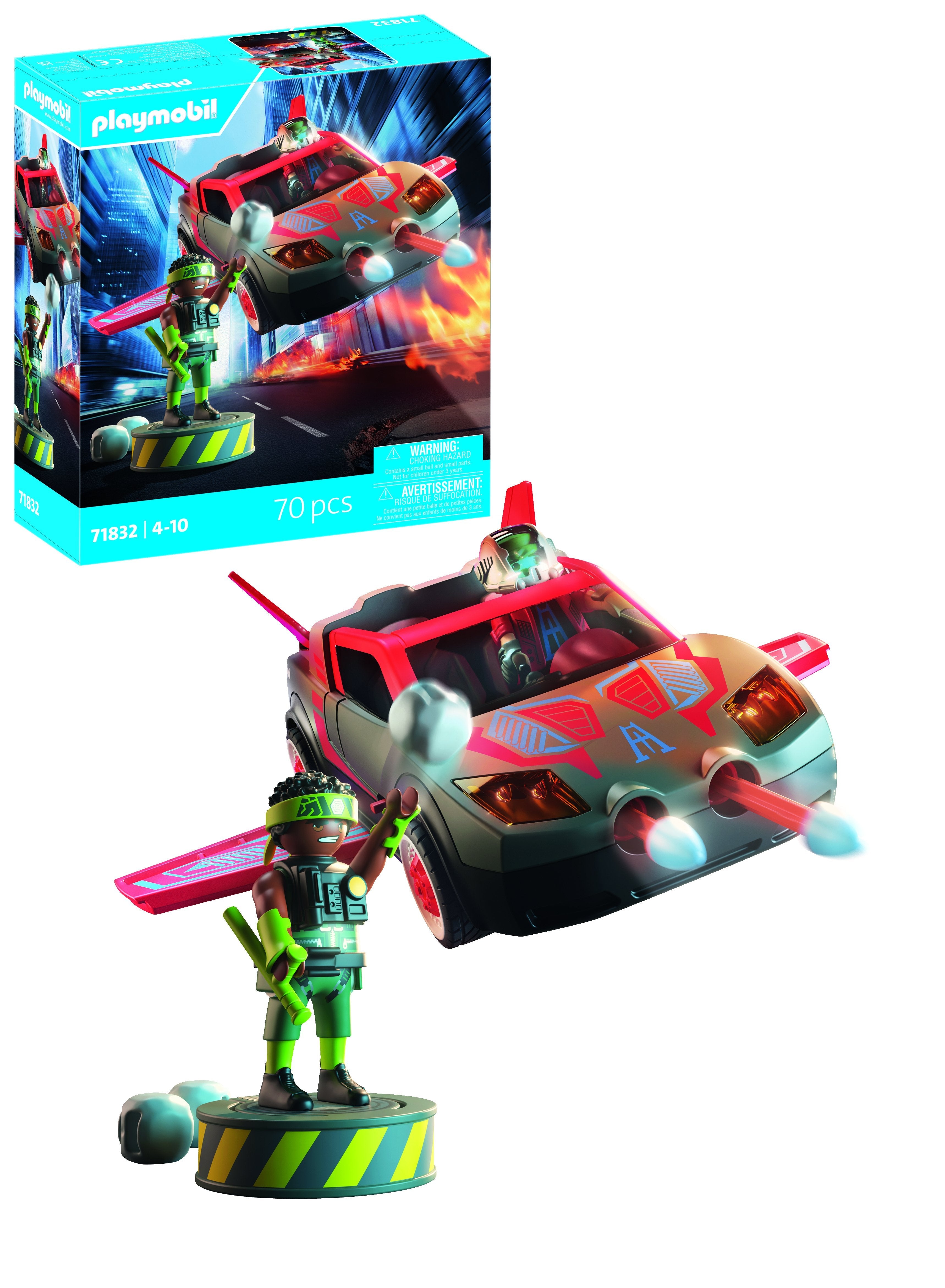 Playmobil 71832 Heroes: Helden-Multifunktionsfahrzeug 71832