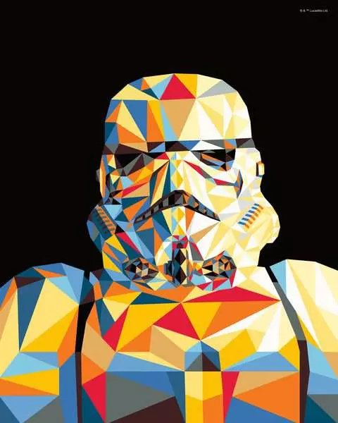 Ravensburger Creart Star Wars - Stormtrooper, Pintura 23895