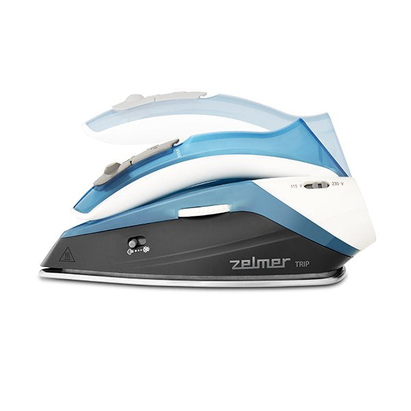 Zelmer Zir0500 Plancha Vapor-Seco Suela De Acero Inoxidable 1100 W Negro, Azul, Blanco