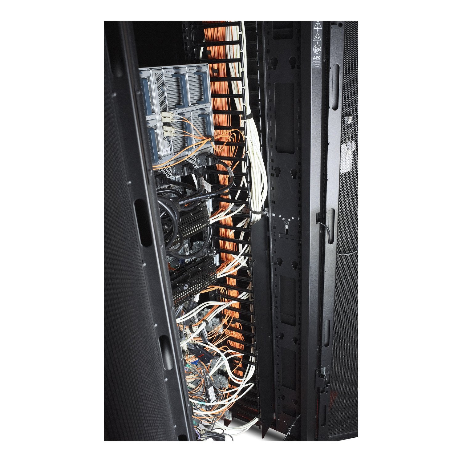 EAN 0731304300816 - APC AR7580A canaleta para cable Bandeja portacables recta Negro imagen 7