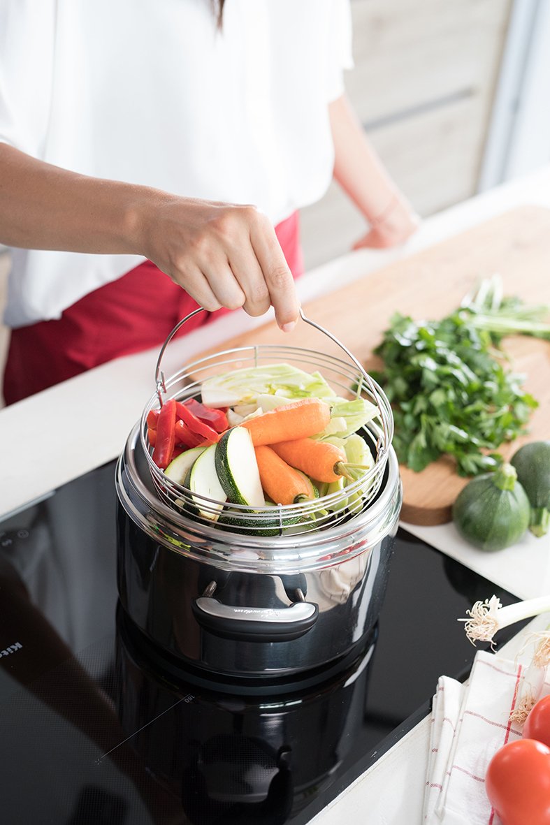 Olla A Presion Lagostina Mia, 22 Cm, 7 L