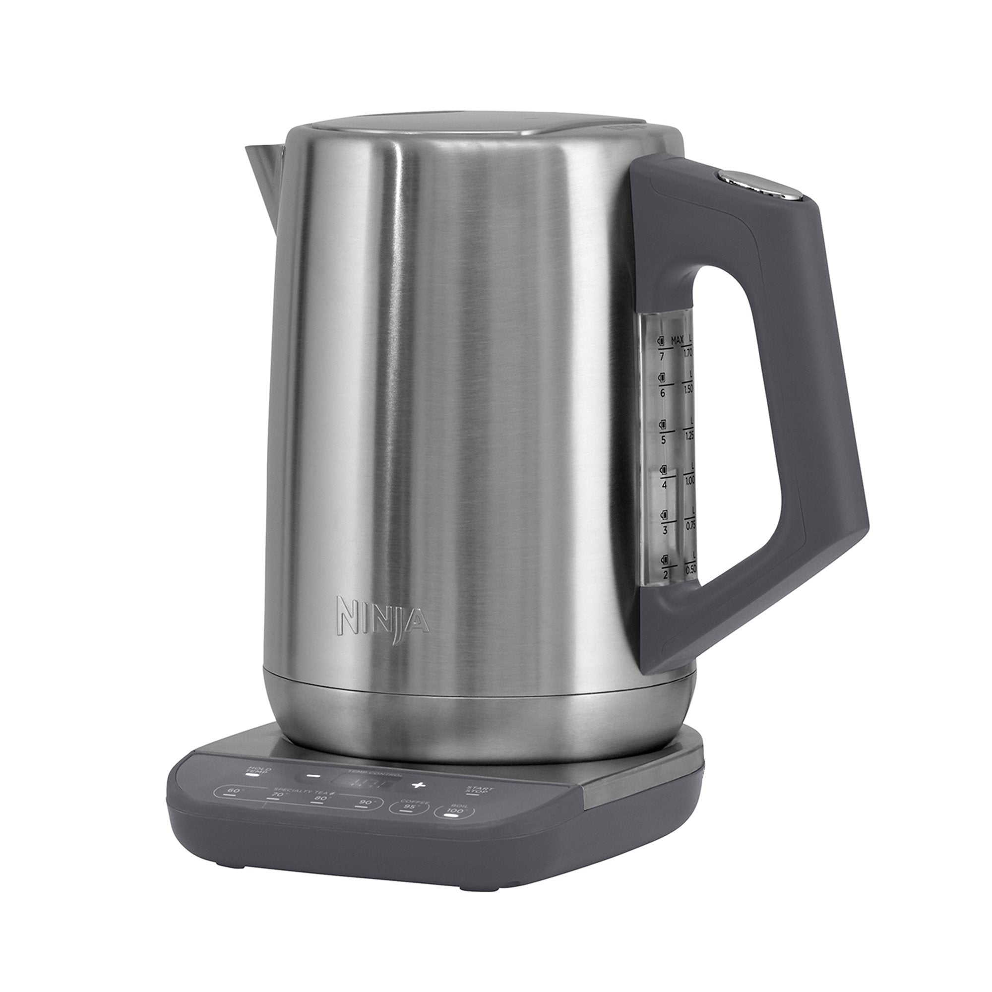 EAN 0622356250092 - Ninja KT201EU tetera eléctrica 1,7 L 3000 W Negro, Acero inoxidable imagen 2