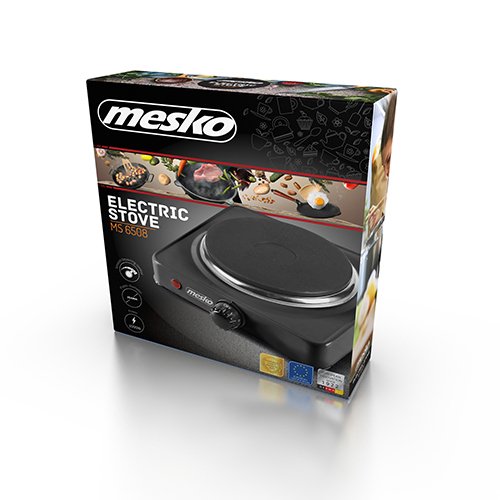 EAN 5908256839014 - Mesko Home MS 6508 hobs Negro Encimera Hornillo eléctrico / Placa eléctrica 1 zona(s) imagen 8