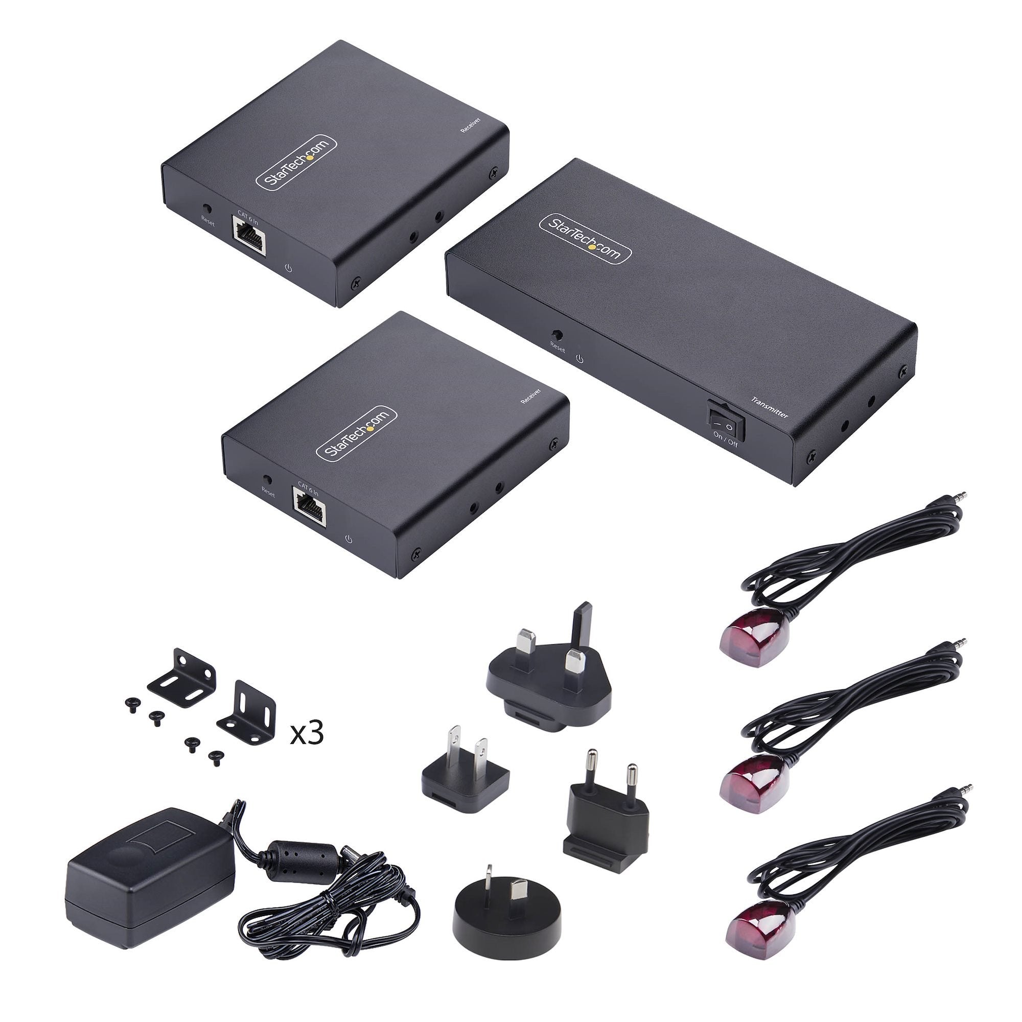 EAN 0065030916158 - StarTech.com 4K7012IC-EXTEND-HDMI extensor audio/video Transmisor y receptor de señales AV Negro imagen 3