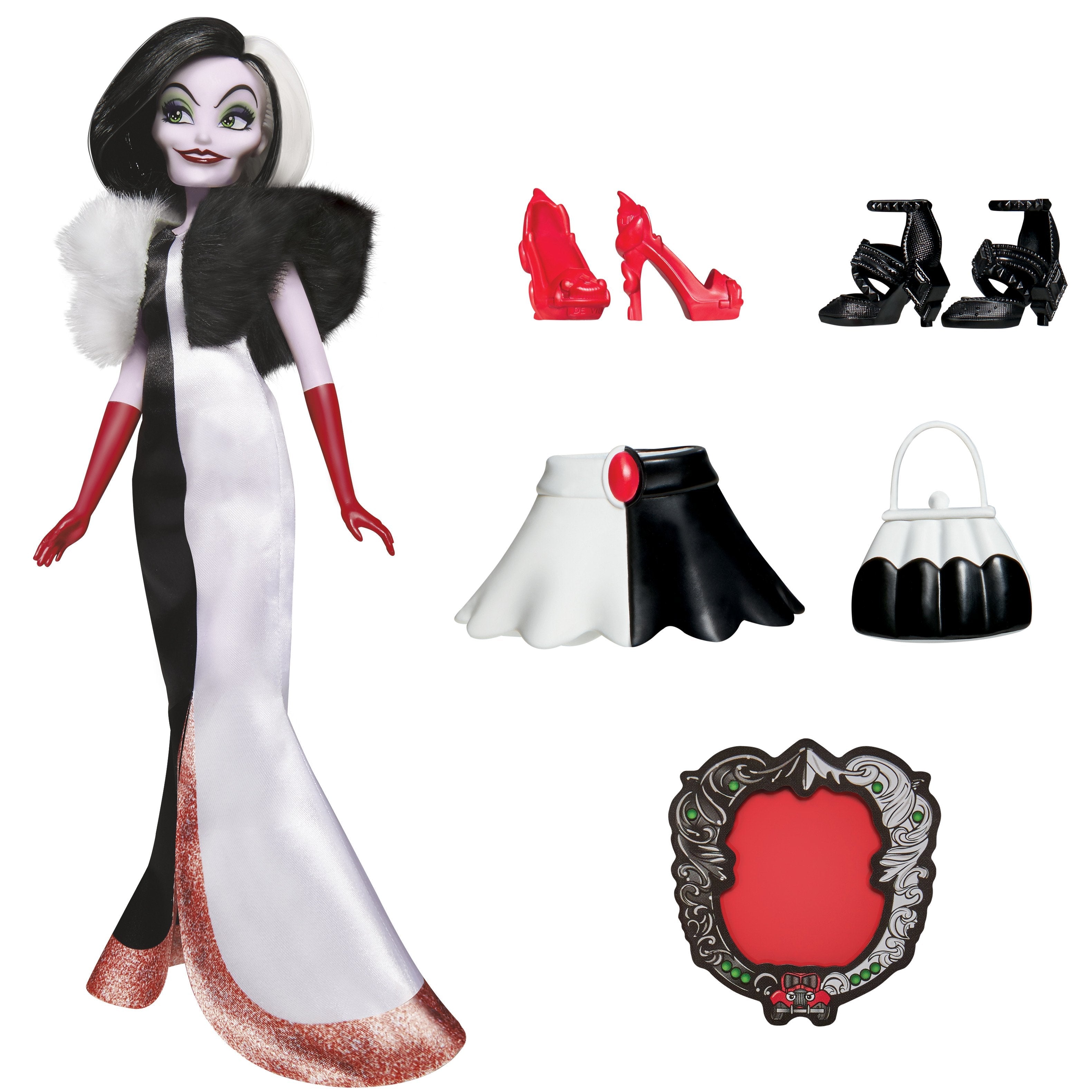 Muñeca Cruella De Vil Villanas Disney 28cm