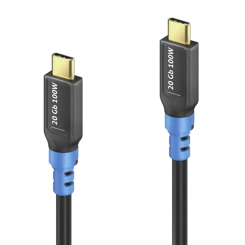 Purelink Flexinstall Usb-C Auf Usb-C Cable Usb4 Gen2x2 20gbps 100w 1.50m