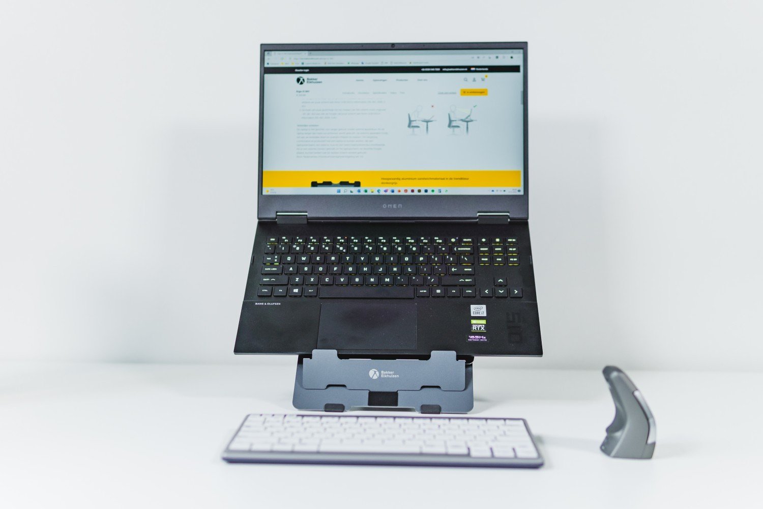 Bakker Elkhuizen Soporte Para Portátil Y Tablet Flextop 170 Gris Oscuro