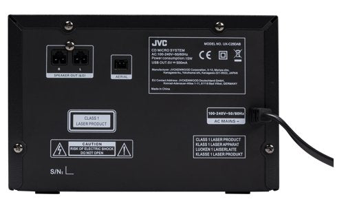 EAN 4975769464867 - JVC UX-C25DAB sistema de audio para el hogar Microcadena de música para uso doméstico 14 W Negro imagen 6