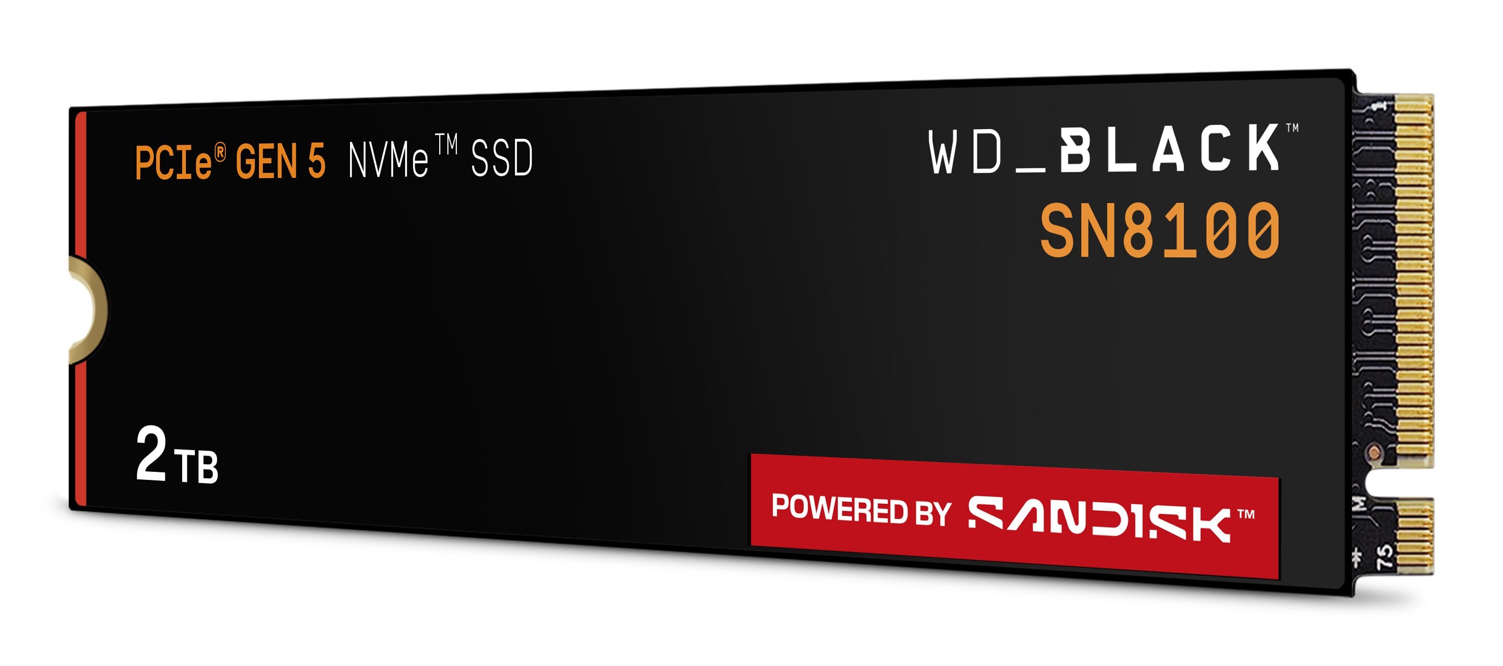 EAN 0619659220860 - SanDisk Black WD_BLACK SN8100 NVMe 2 TB M.2 PCI Express 5.0 TLC 3D NAND imagen 3