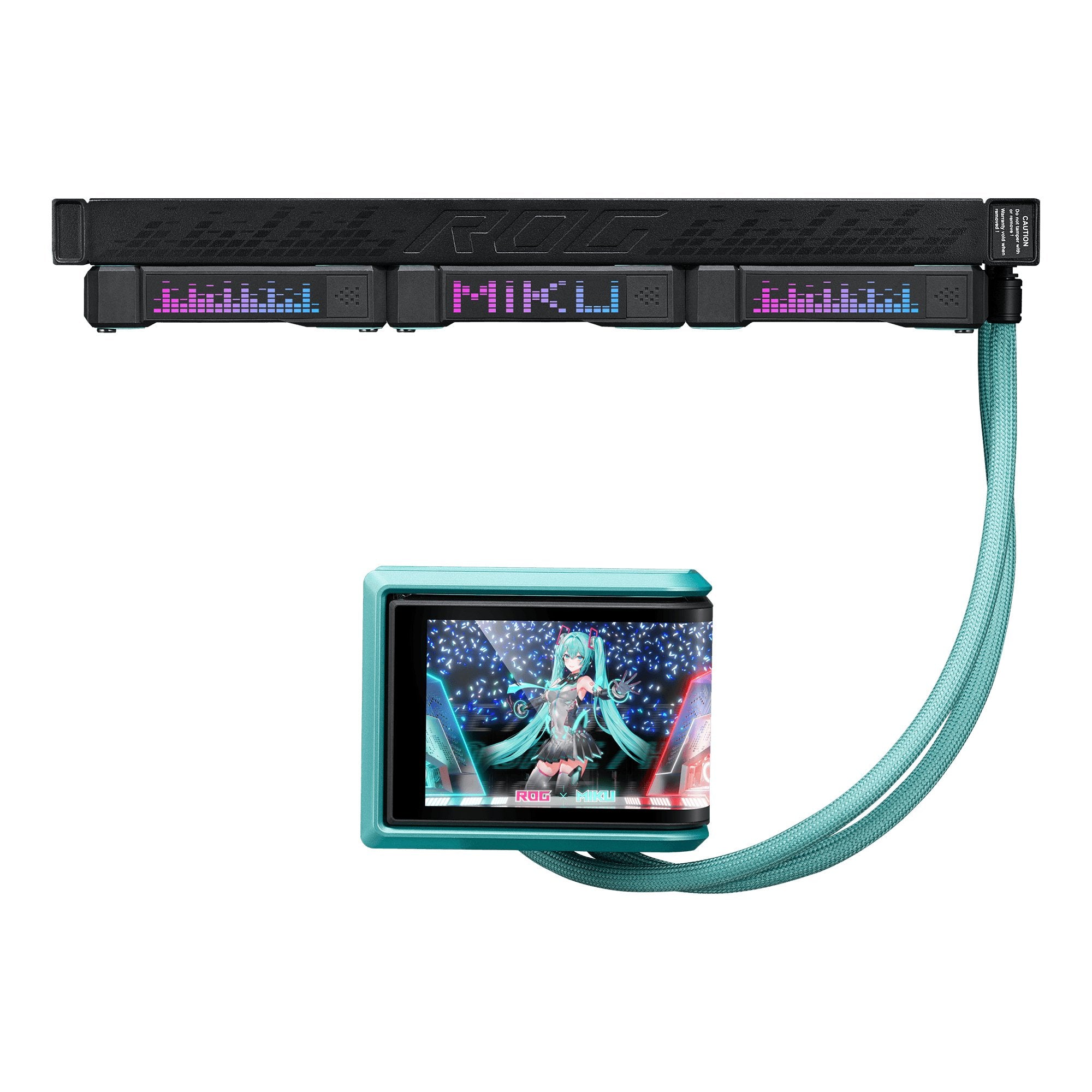 EAN 4711636215343 - ASUS ROG RYUO IV 360 ARGB Hatsune Miku Edition Procesador Sistema de refrigeración líquida todo en uno 12 imagen 9