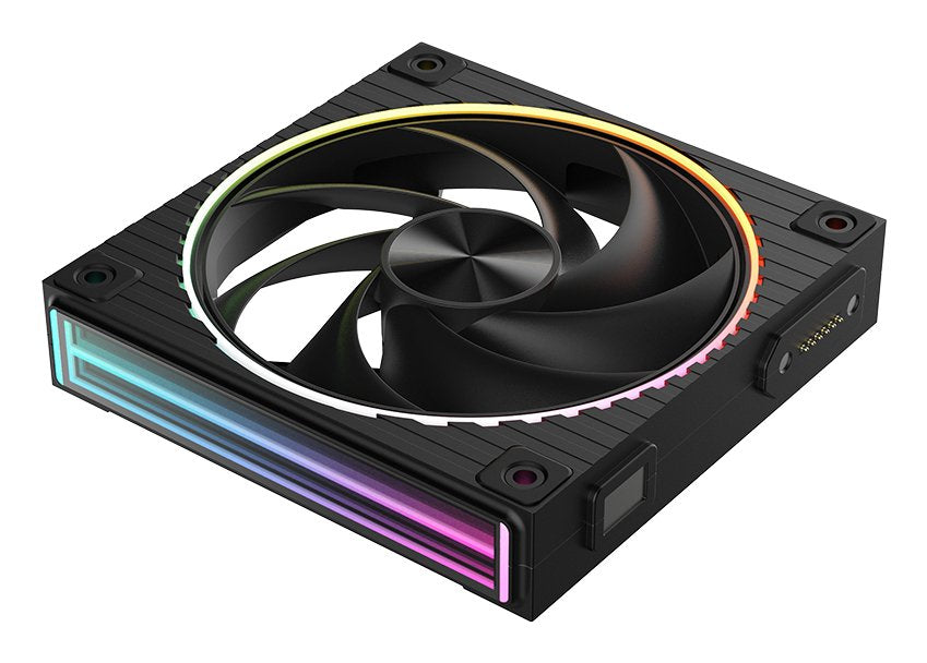 Ventilador Pc Zalman Zm-Df120 A3 Black Argb 1x Vent 120mm