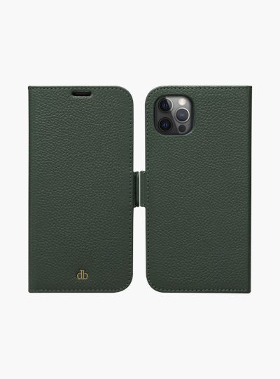 Dbramante1928 New York Funda Con Tapa Para Teléfono Móvil Verde Perenne Para Apple Iphone 12 12 Pro