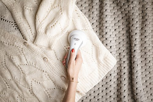 Quitapelusas Adler Ad 9616 Blanco, Funciona Con Bateria