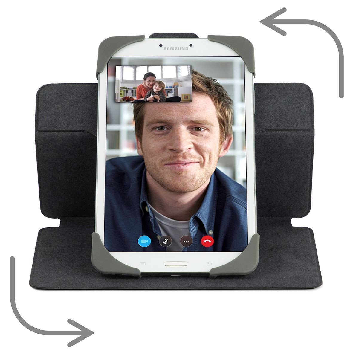 Targus Safe Fit Rotating Universal Con Tapa Para Tableta