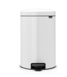 EAN 8710755111846 - Brabantia 111846 papelera 20 L Alrededor Blanco imagen 1