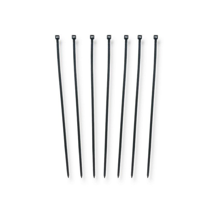 Qoltec 52194 Bridas 2.5 200 100pcs Nylon Uv Black