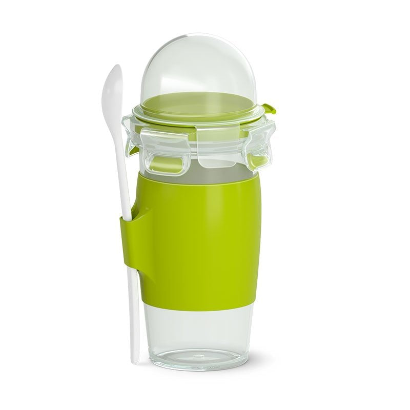 EAN 4009049529516 - EMSA CLIP & GO Táper 0,45 L Plástico Verde, Transparente 1 pieza(s) imagen 1