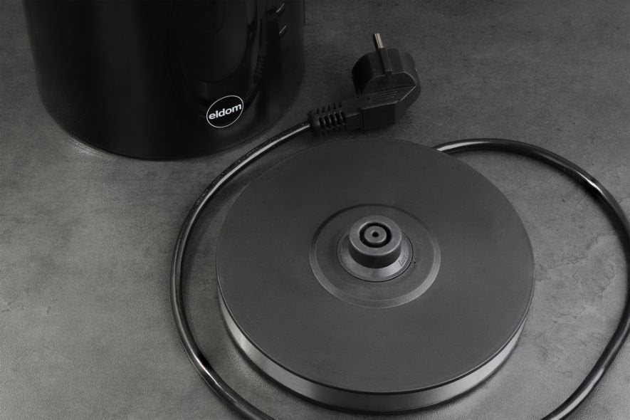 Tetera Eldom C530 Nevo Eléctrica 1,7 L 2200 W Negro, Transparente