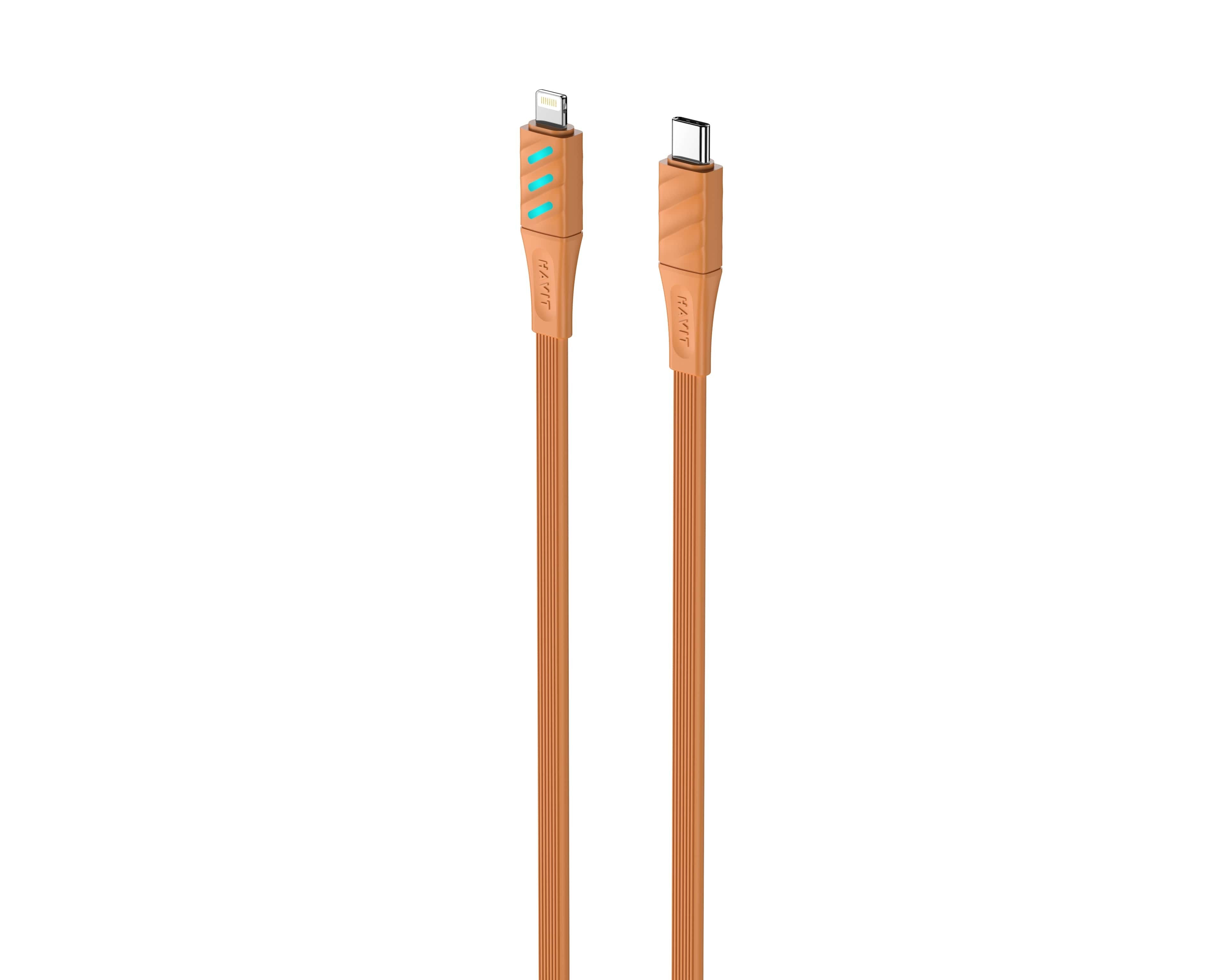 EAN 6939119066116 - Havit 6939119066116 cable de conector Lightning 1 m Naranja imagen 4