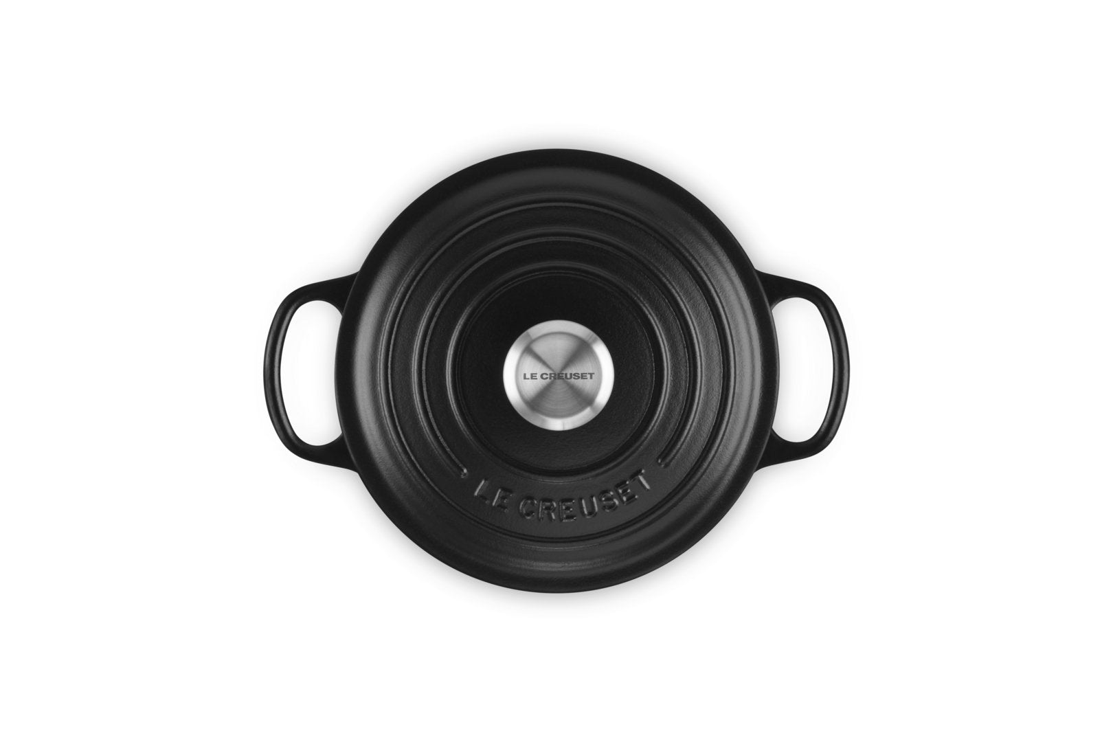 Le Creuset Bräter Signature Rund 18cm Negro
