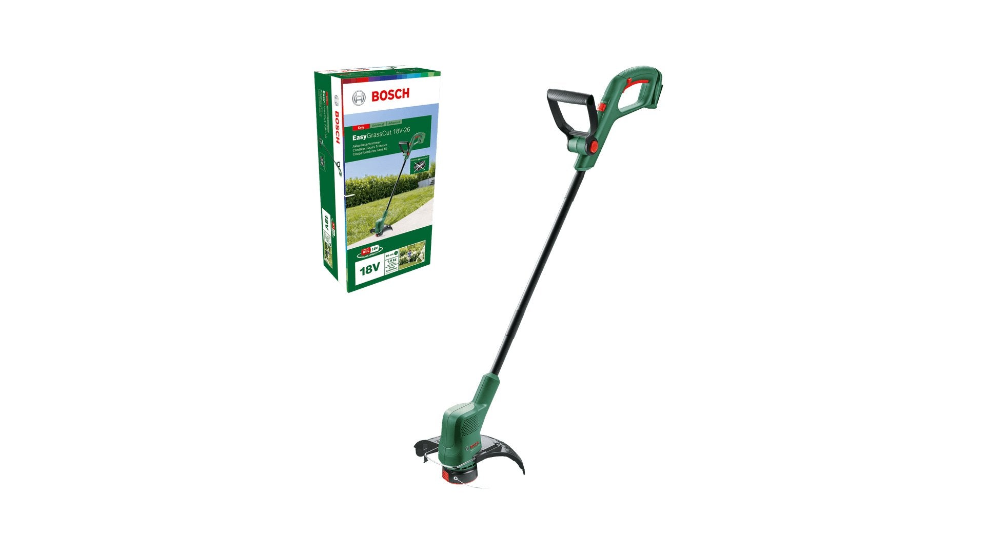 EAN 3165140973380 - Bosch EasyGrassCut 18V-26 26 cm Batería Negro, Verde imagen 6