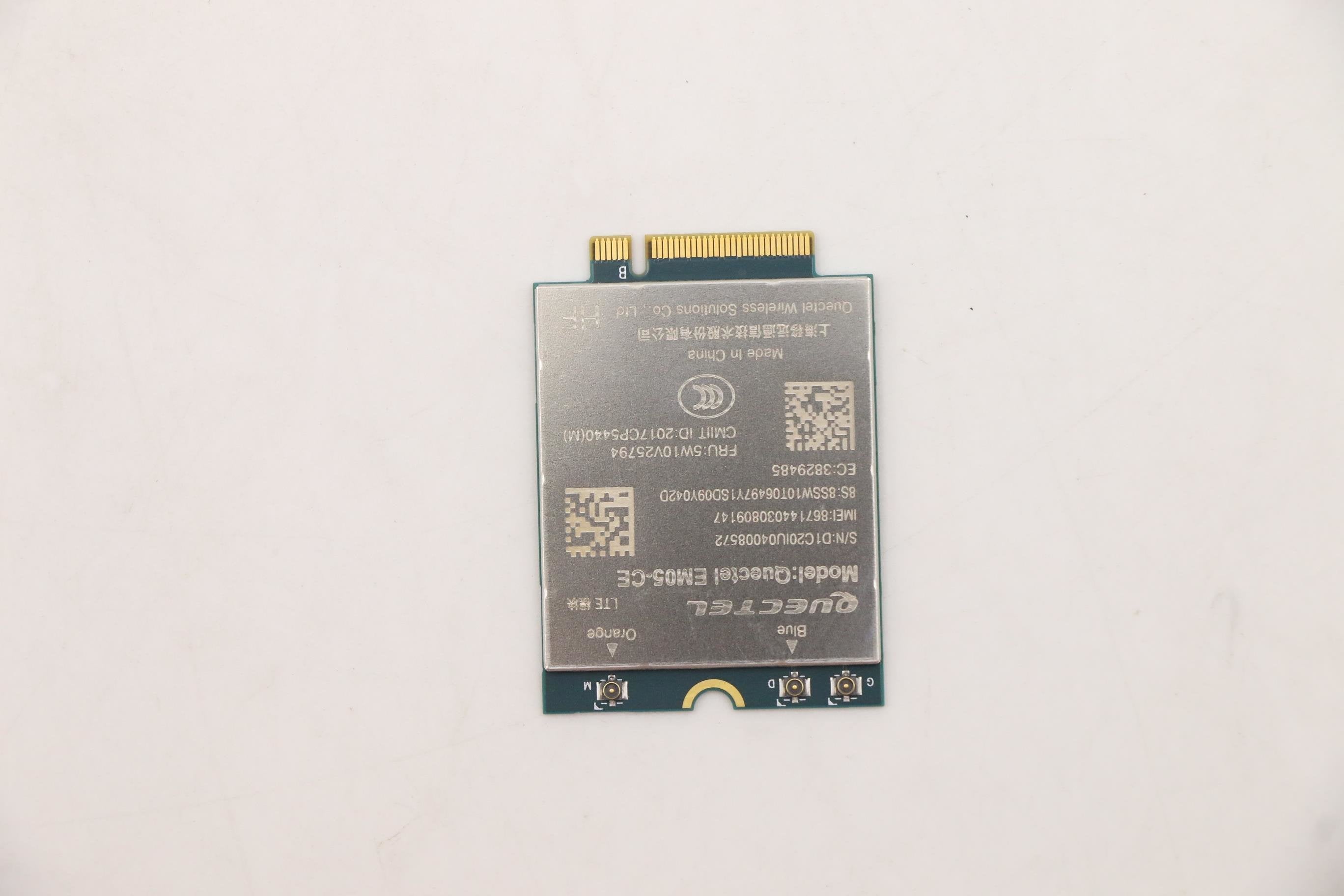 EAN 5704174531012 - Lenovo 5W10V25794 refacción para laptop WWAN Card imagen 1