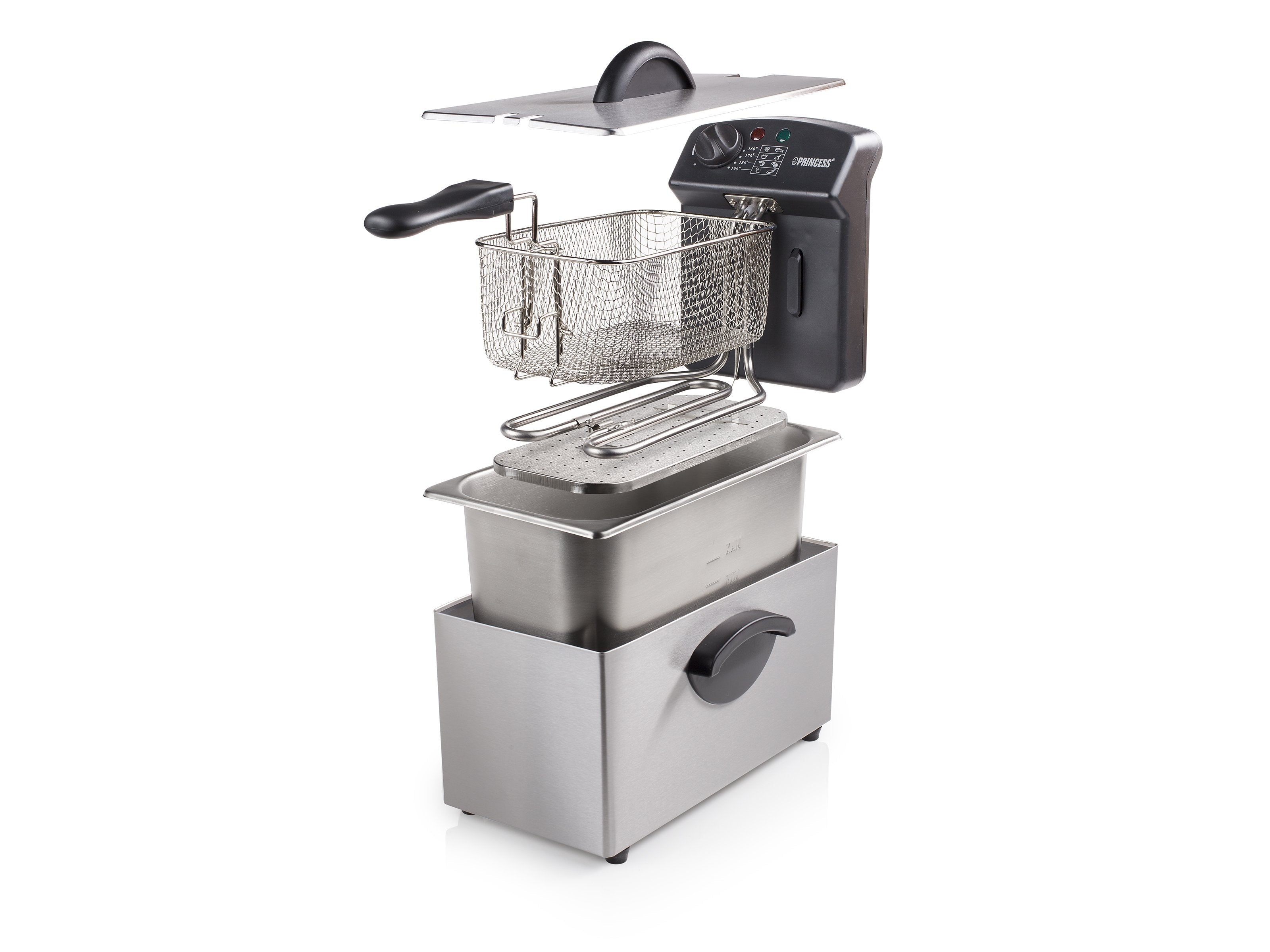 Freidora Princess Family Castle 182626 2000w Capacidad 3l