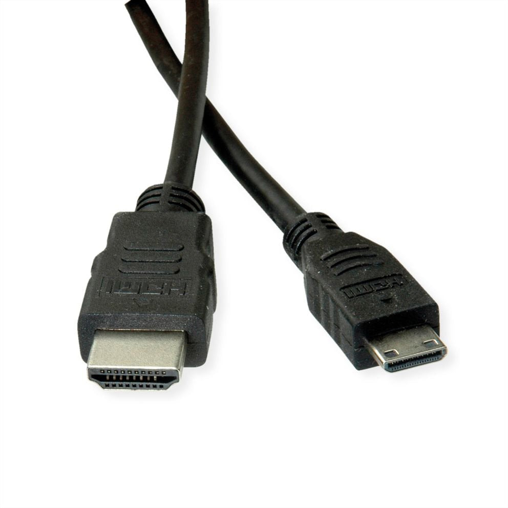 Roline Verde Hdmi High Speed Cable Mit Ethernet, Hdmi St - Mini Hdmi St, 2 M