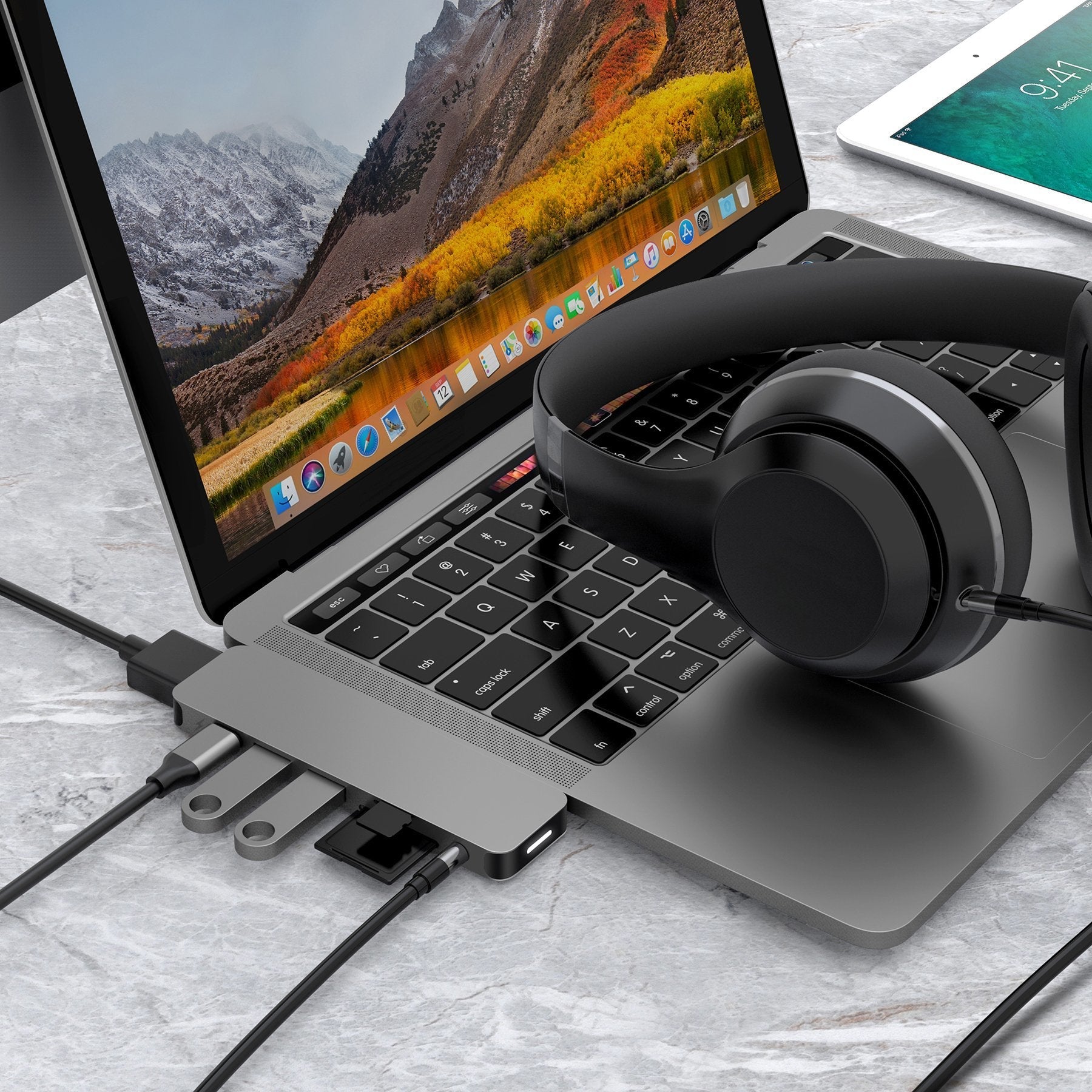 EAN 0817110013536 - Sanho HyperDrive SOLO 7-in-1 Alámbrico USB 3.2 Gen 1 (3.1 Gen 1) Type-C Gris imagen 5