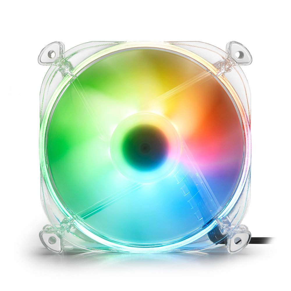 Sharkoon Ventilador 120*120*25 Shark Disc Rgb